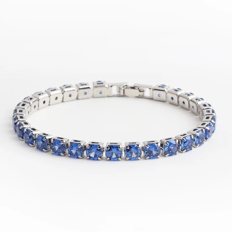 Iced Out Zircon Tennis Bracelet For Women