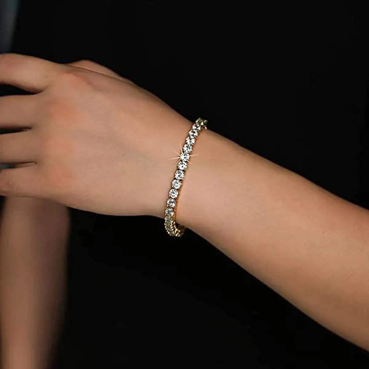 Cubic Zirconia Tennis Bracelet