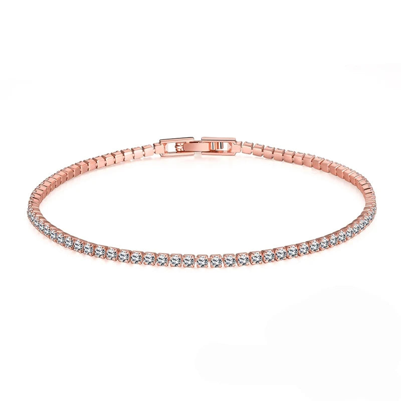 Real Moissanite Bracelet Sparkling S925