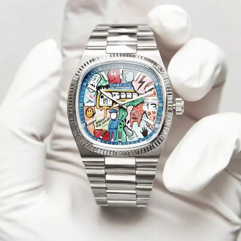 MEN'S SQUARE BRAND GENUINE