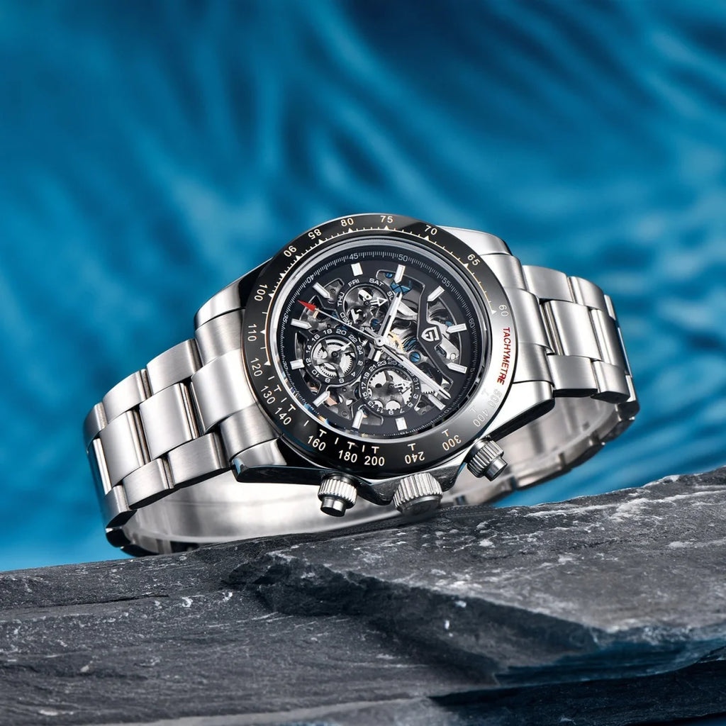 PAGANI DESIGNHZ RETRO WATERPROOF SAPPHIRE CRYTAL
