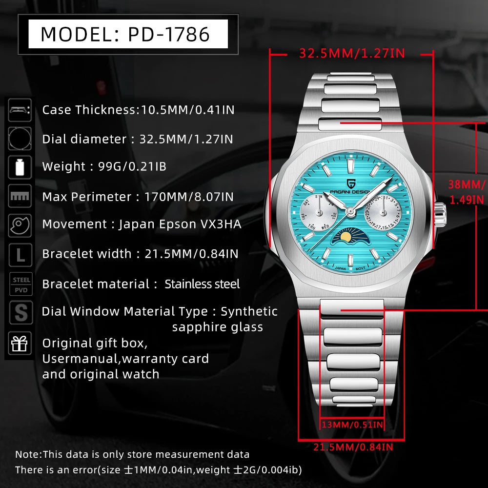 PAGANI DESIGN WATCH WOMEN