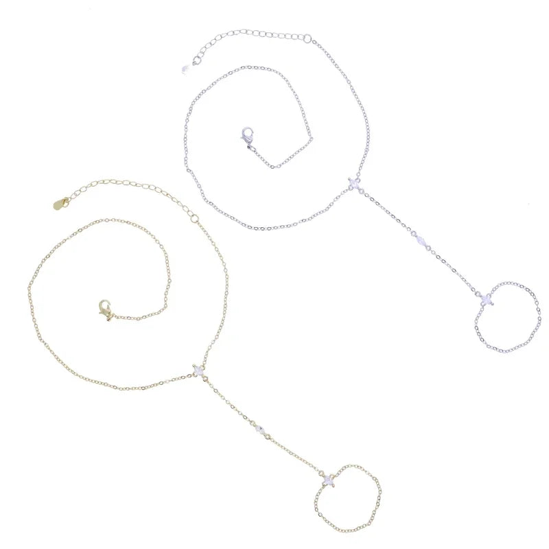 GEOMETRIC MARQUISE CUBIC ZIRCONIA