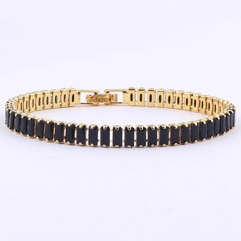 Iced Out Zircon Tennis Bracelet For Women
