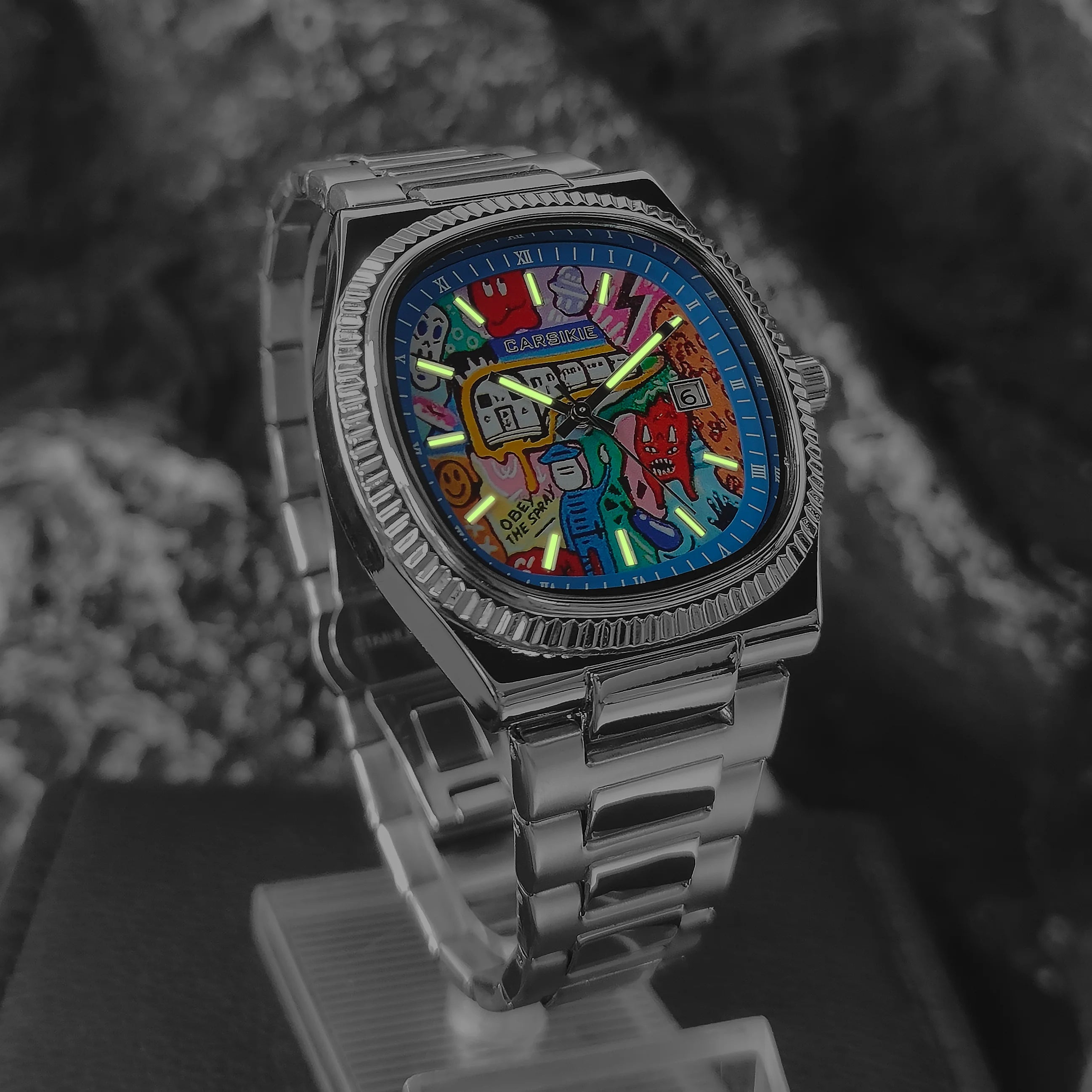 MEN'S SQUARE BRAND GENUINE