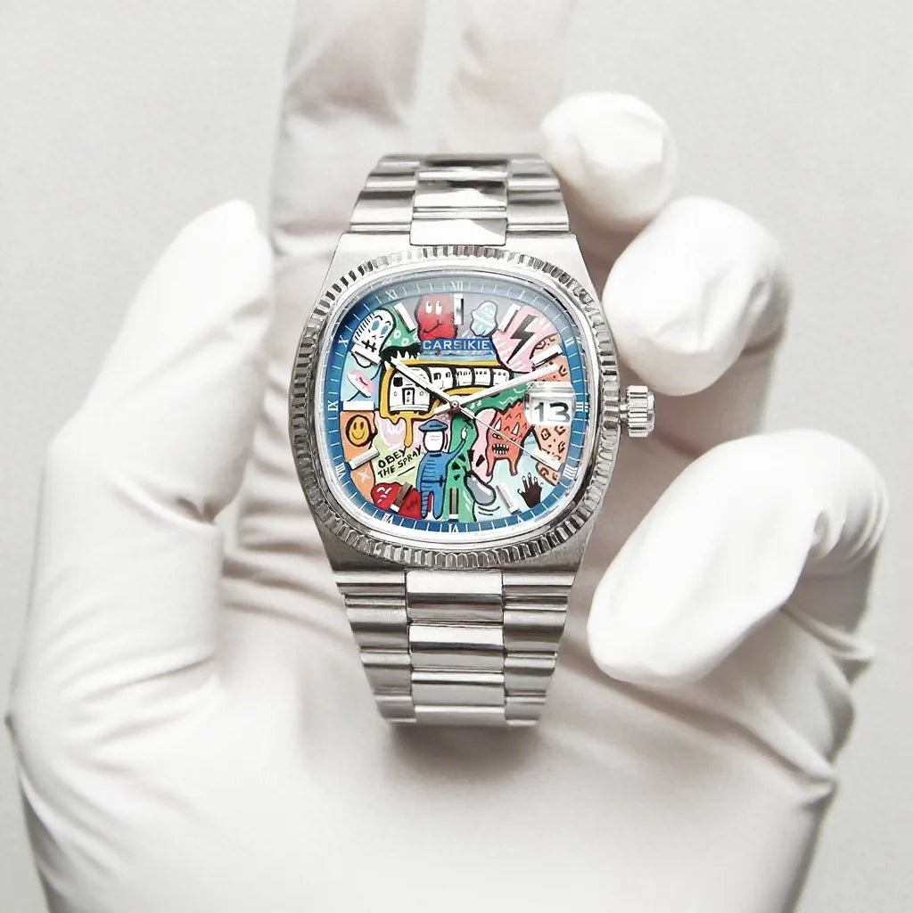 MEN'S SQUARE BRAND GENUINE