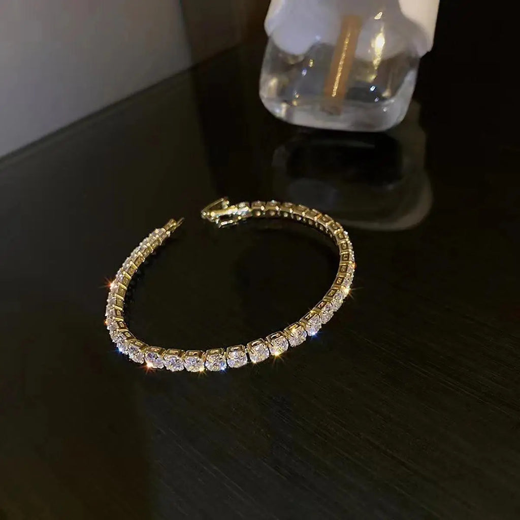 Cubic Zirconia Tennis Bracelet