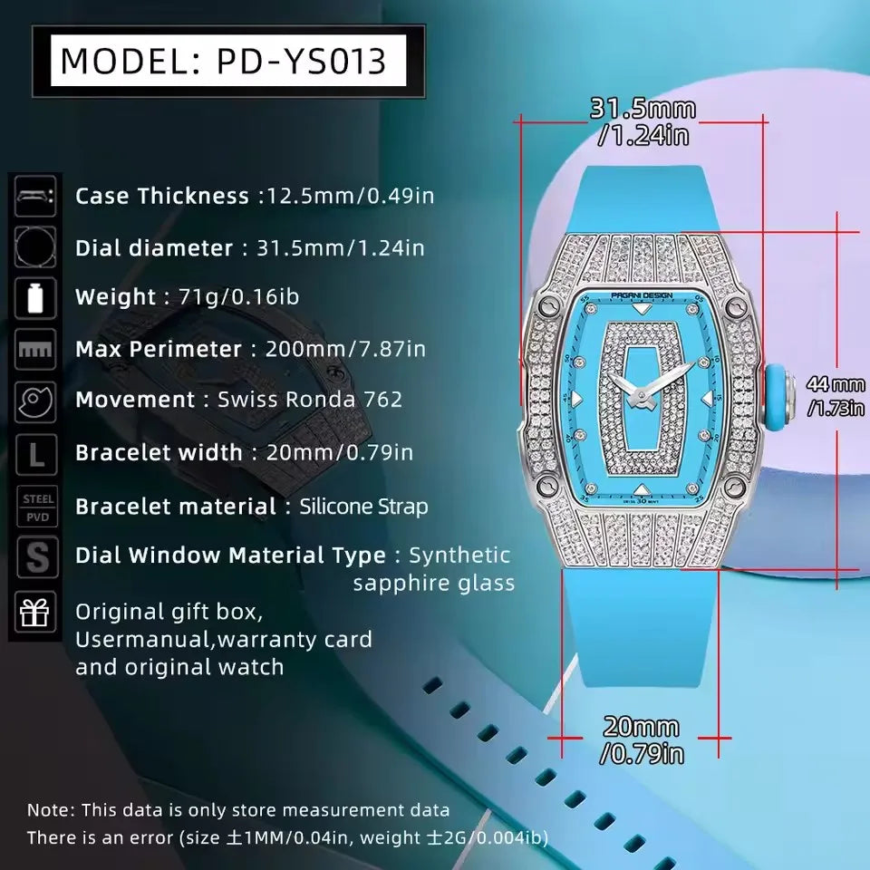 NEW 2025 PAGANI DESIGN FASHION WOMEN WATCH