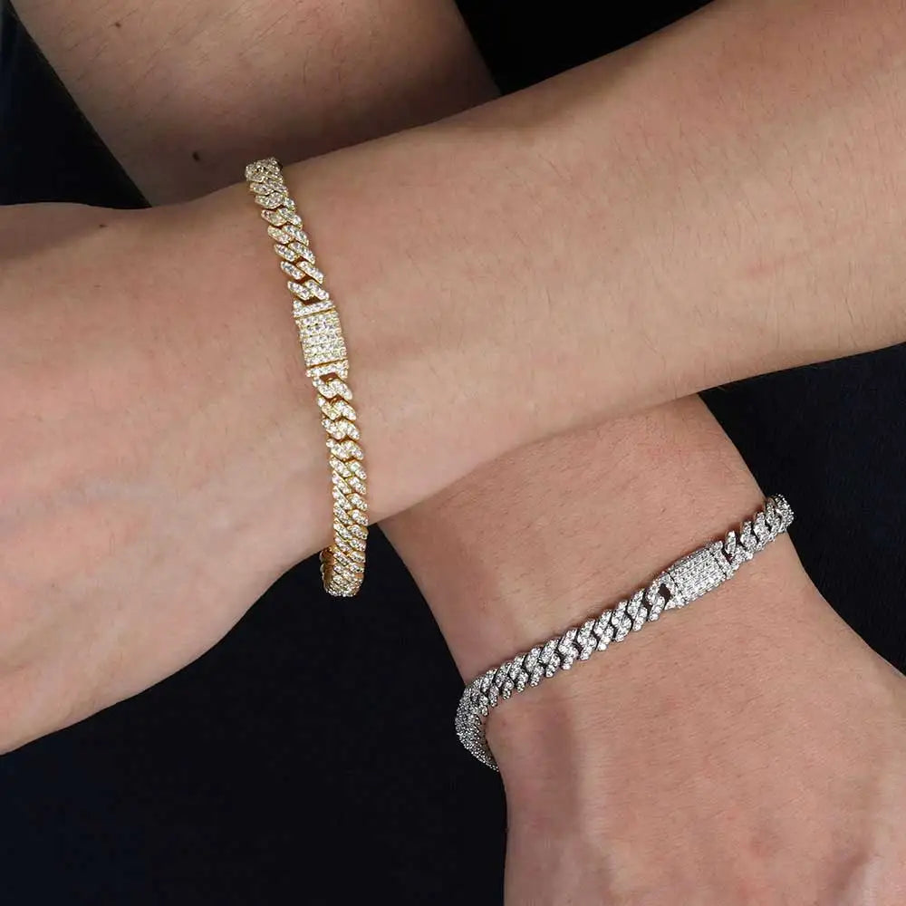 New 6mm Bling Iced Out CZ Zircon