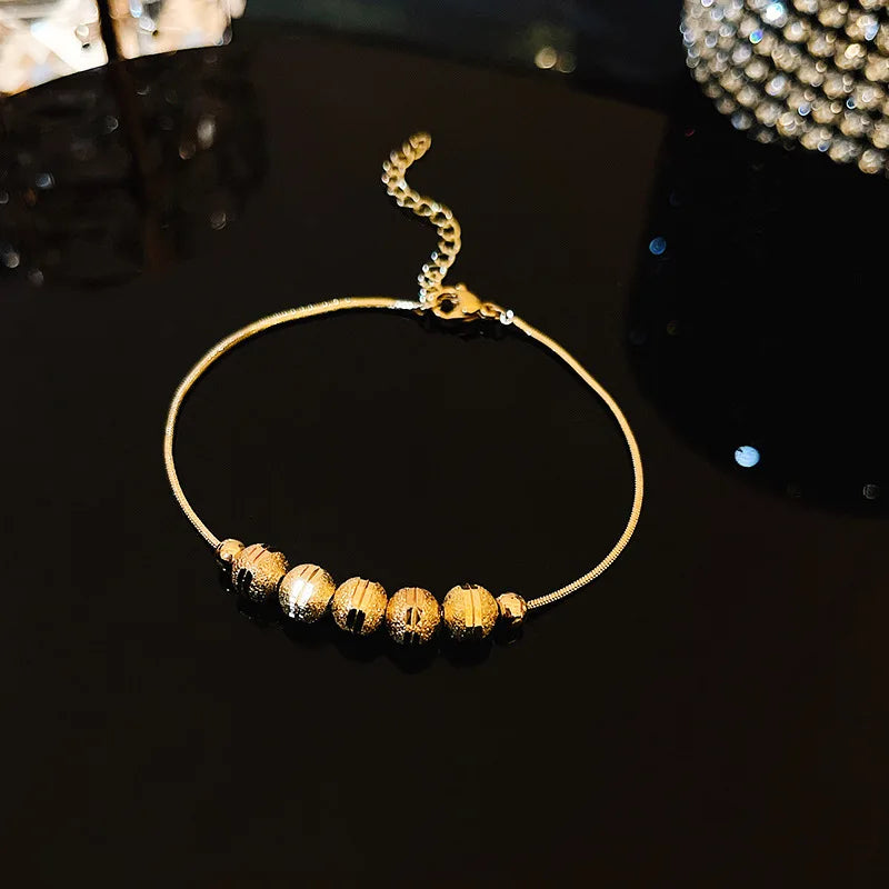 Classic Full of Rhinestones 18K Gold Plated Bracelets