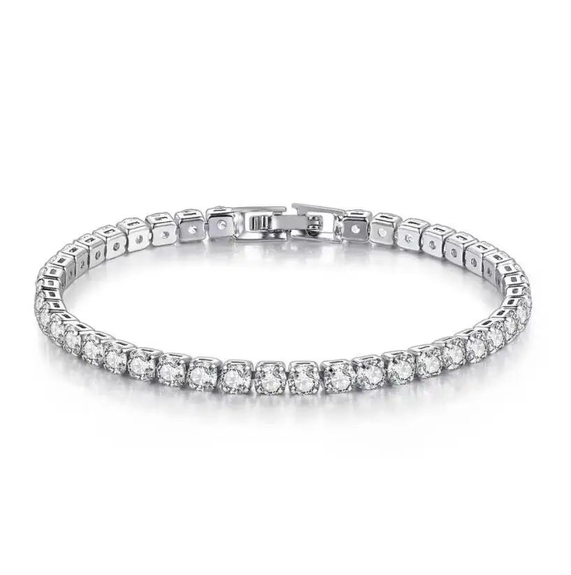 Real Moissanite Bracelet Sparkling S925