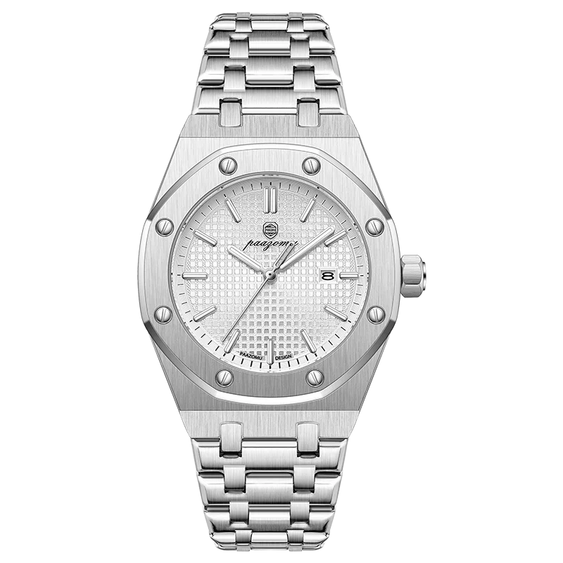 POEDAGARLUXURY MEN'S WATCHES DATE CHRONOGRAPH