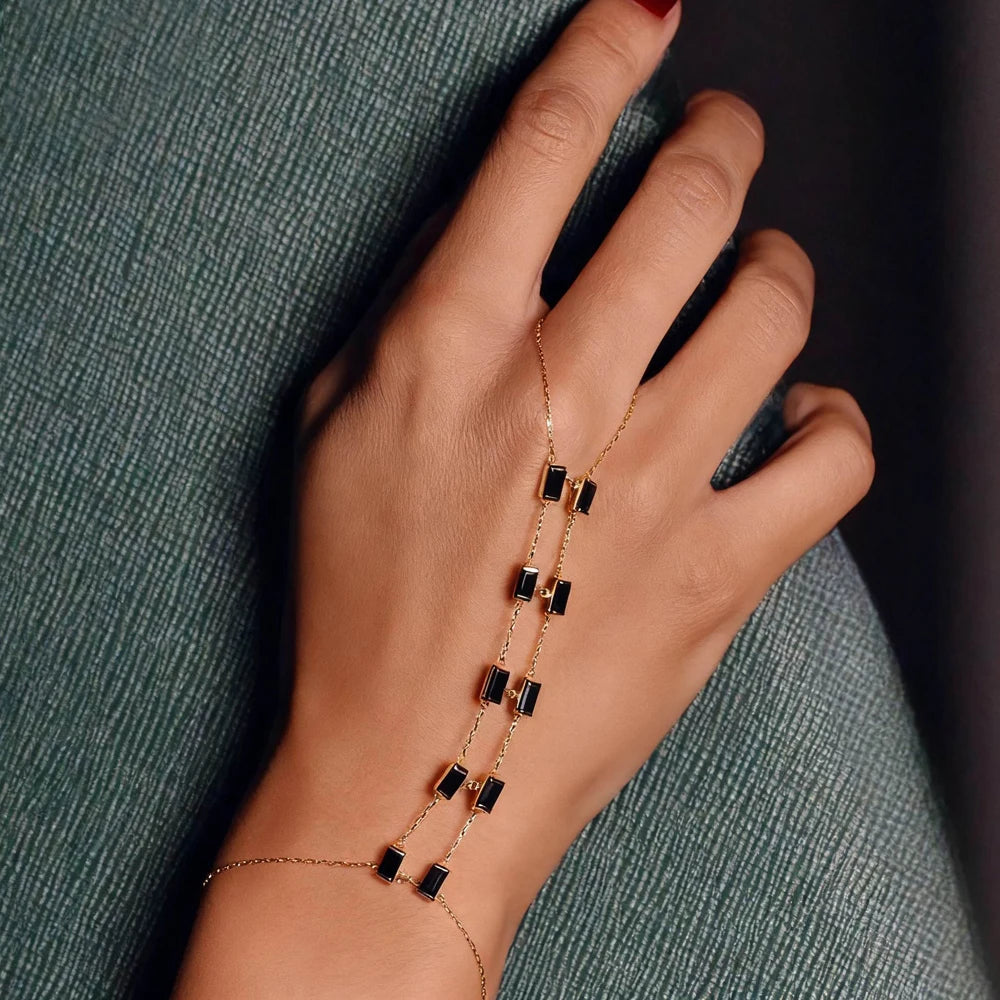 GEOMETRIC MARQUISE CUBIC ZIRCONIA