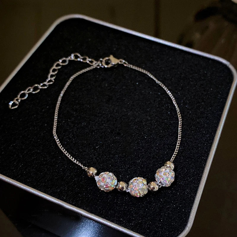 Classic Full of Rhinestones 18K Gold Plated Bracelets