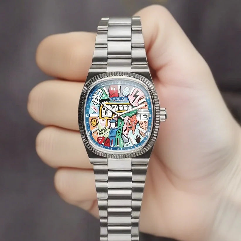 MEN'S SQUARE BRAND GENUINE