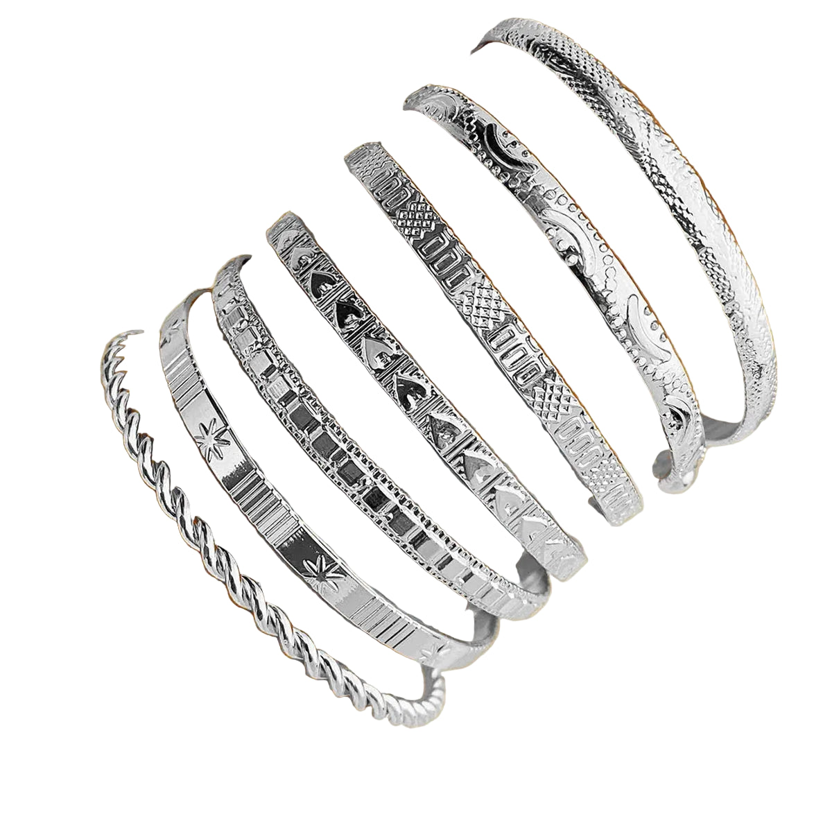 PUNK GOLD COLOR BRACELETS FOR WOMEN