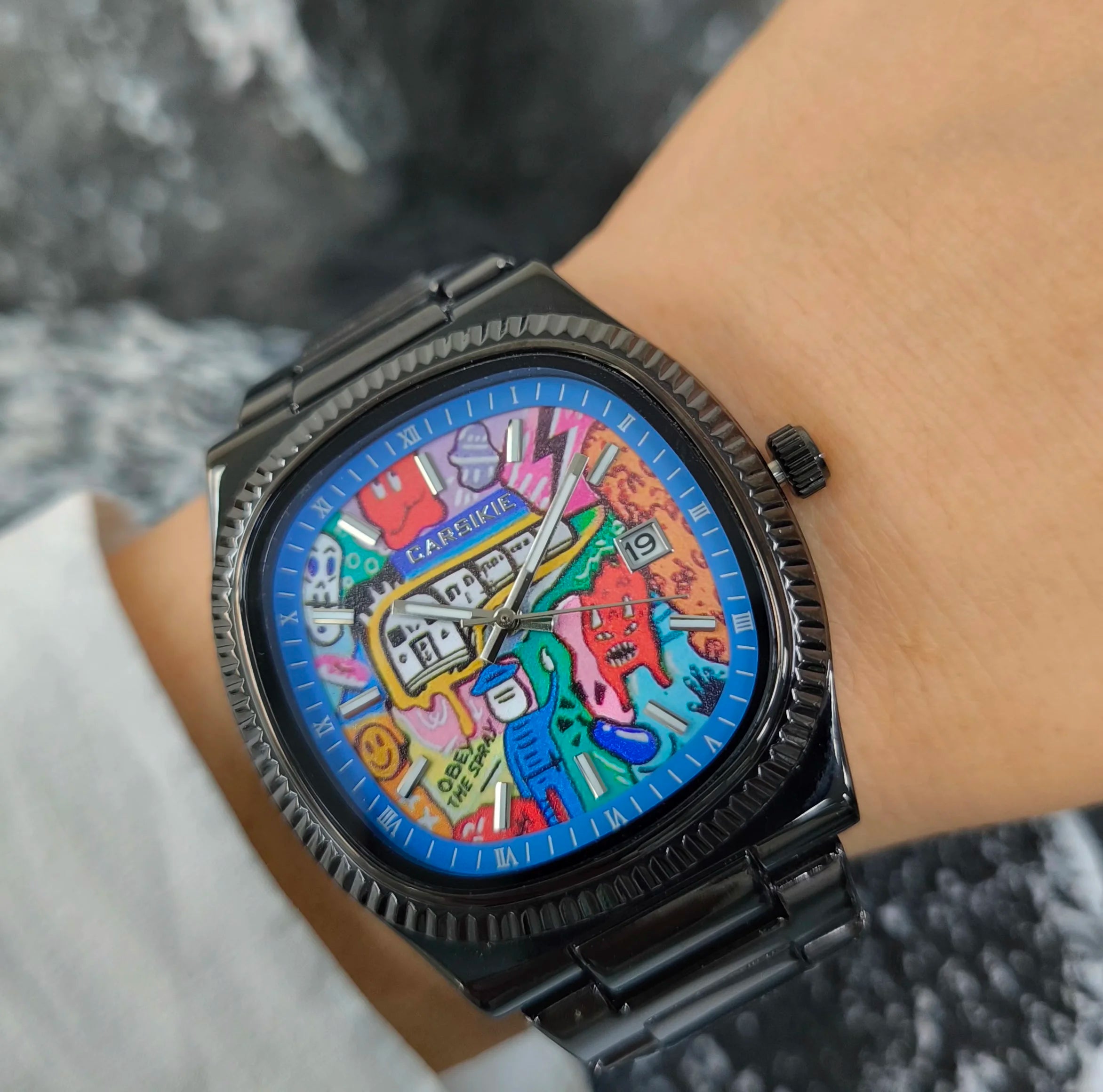 MEN'S SQUARE BRAND GENUINE