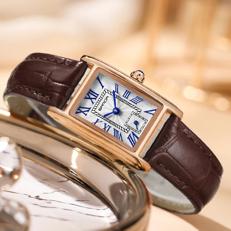 PAGANI DESIGNS RECTANGULAR QUARTZ WOMENS